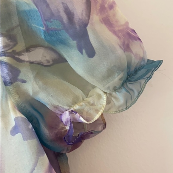 Floral mini dress - Picture 8 of 12